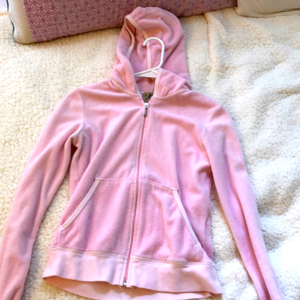 Pink Juicy couture hoodie medium